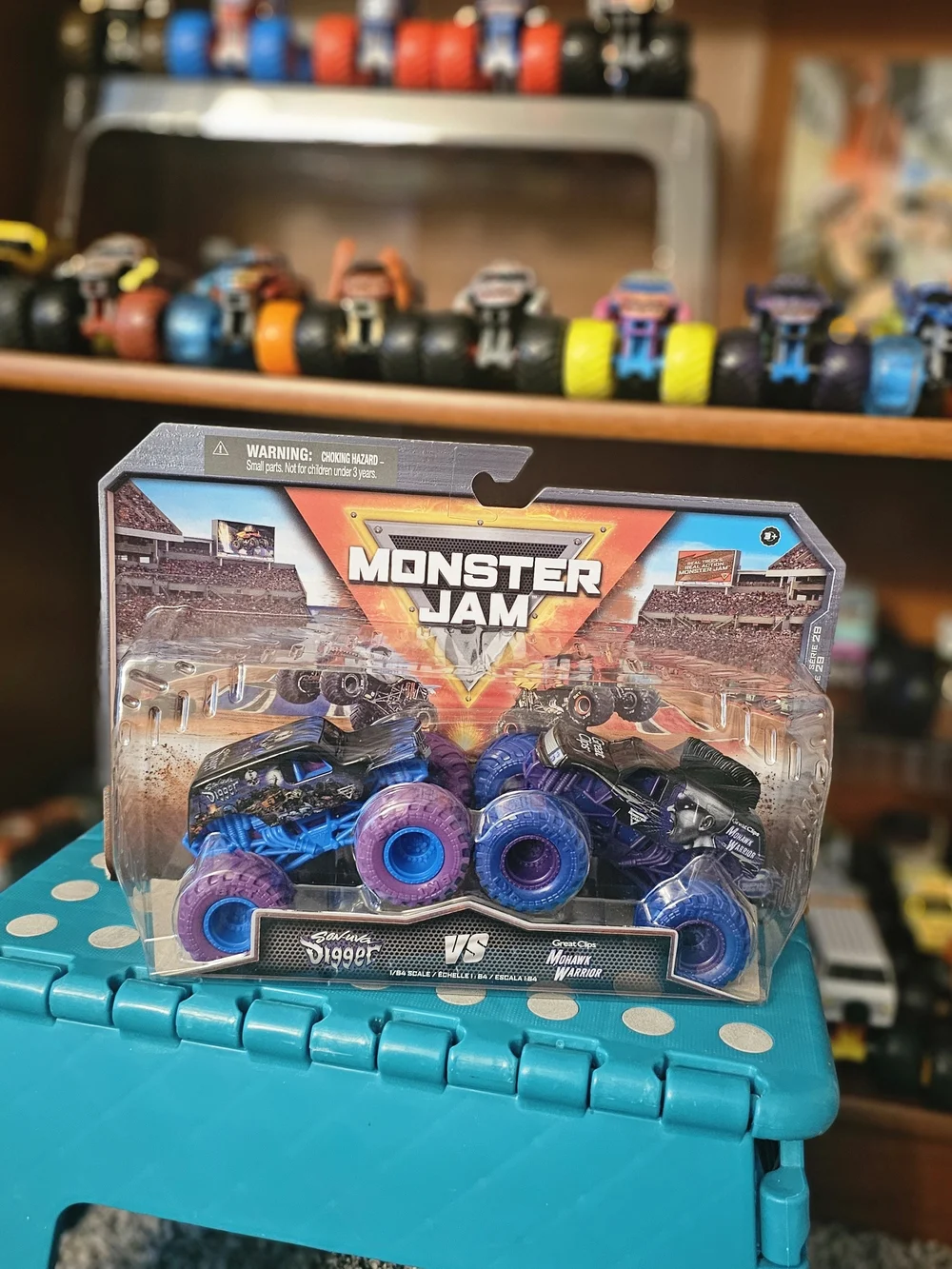 Monster Jam 2 Pack Series 29 Sonuva Digger Vs Mohawk Warrior Diecast Trucks 1:64